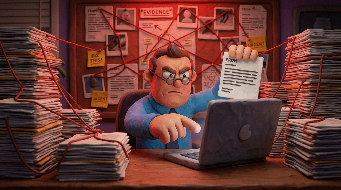 The "Per My Last Email" Prosecutor